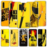kill bill movie poster phone case for huawei p50 pro p10 p20 p30 p40 lite cover mate 40 30 20 10 lite capa shell