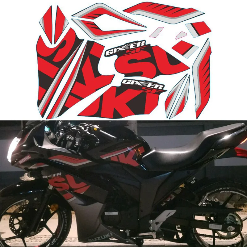 Наклейки на корпус бампера водостойкие наклейки для моделей Suzuki GIXXER Sf 150 SF150 155 250