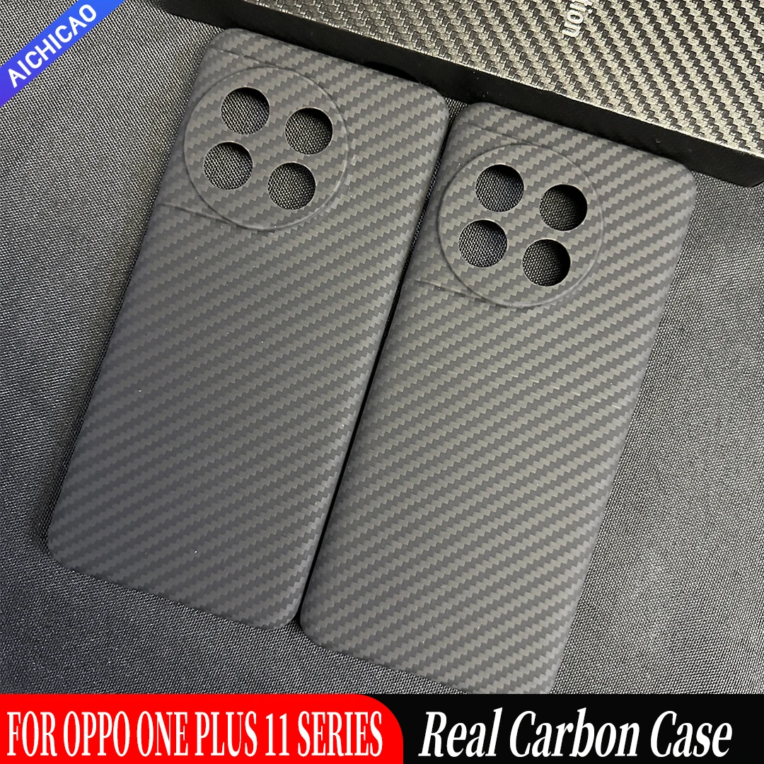 

ACC-High-quality Carbon Fiber Protective Case for OnePlus 11 Cases Aramid Fiber Ultra-thin Anti-fingerprint 1+ 11 Phone Cover