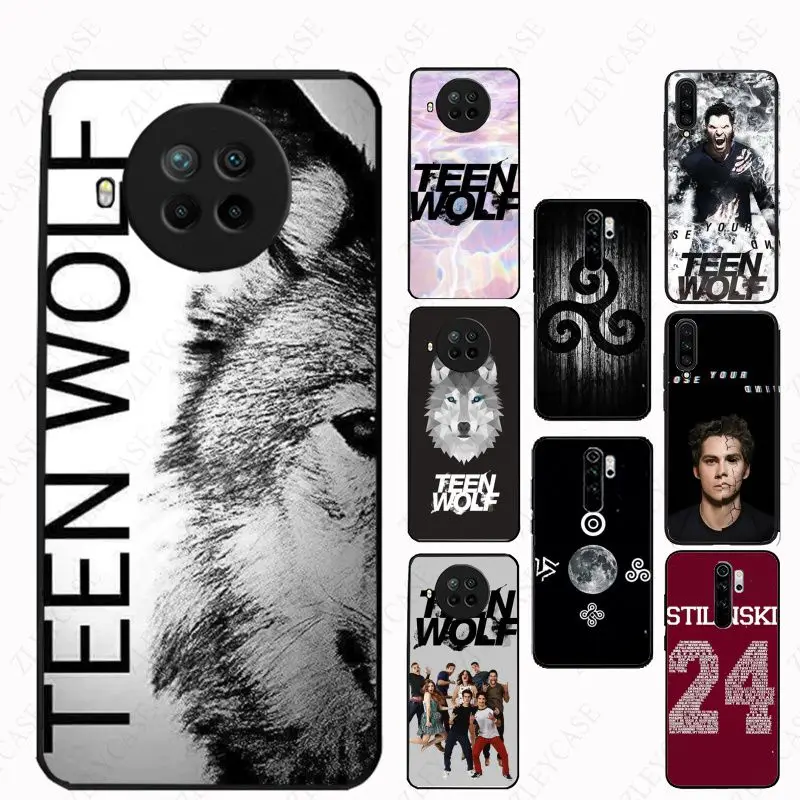 

Teen Wolf funda Phone Cover For Redmi Note10pro note9 8pro 9C 11 7 5 9A 8T 9s mi11T pocox3nfc POCOF3 CC9E A3 A1 mi9T Cases coque