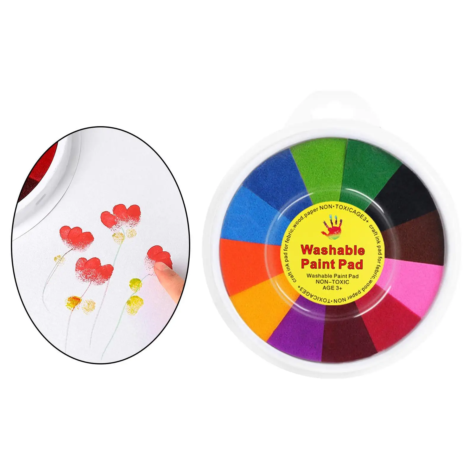 Рисунок 3 - 2/3 крафт чернильная подушка для резиновых штампов