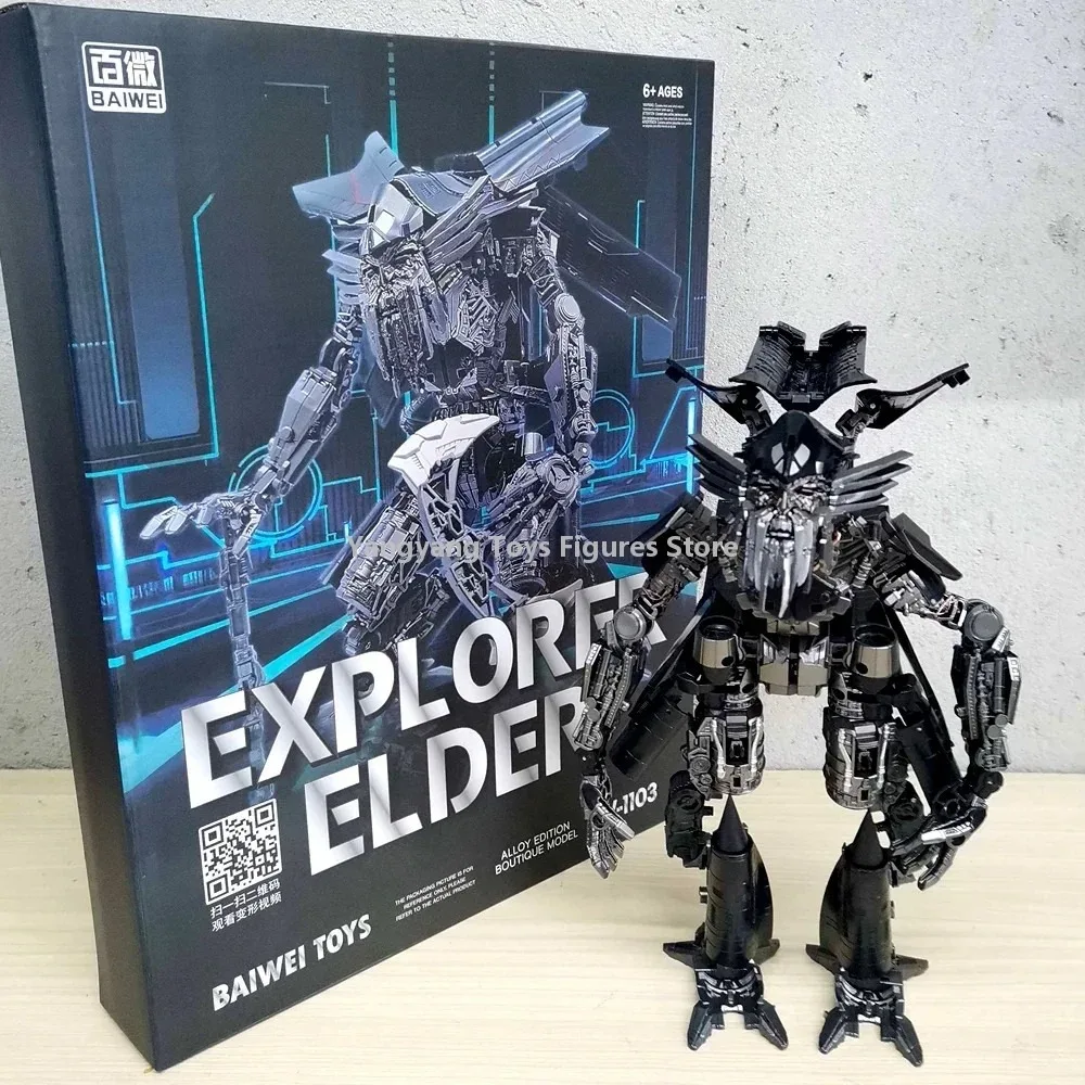Фото Трансформируемая модель Baiwei Jetfire Skyfire Commander OP TW1103 TW1022 SS35 SS102, комбинированный деформируемый робот, аниме-фигурка №2