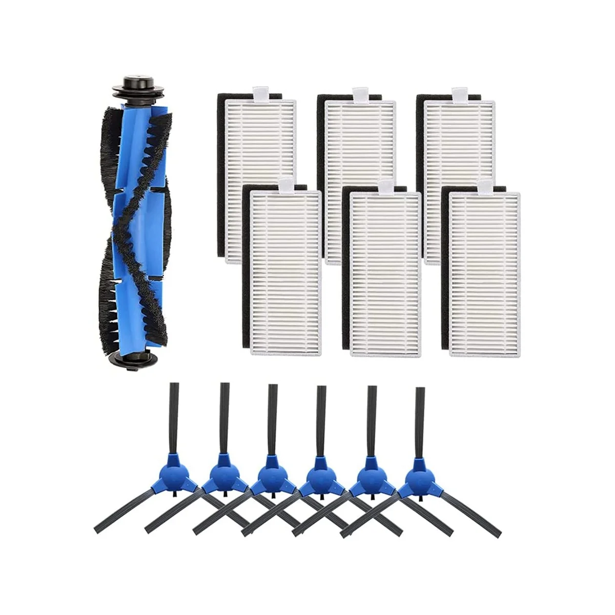 

For Robovac 11S 15C 30C 35C Spare Parts Vacuum Cleaner Replacement Kit Roller Brush HEPA Filter Accessories