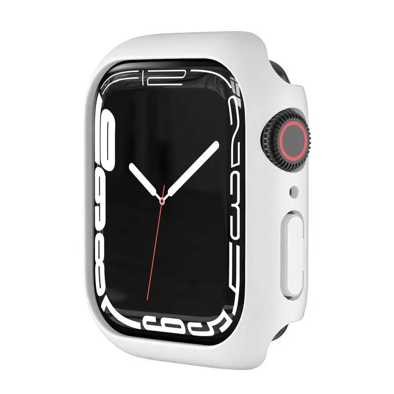Suitable for Apple Watch 7th Generation Apple Watch Case iWatch Protective Case PC Half Pack Frosted Case