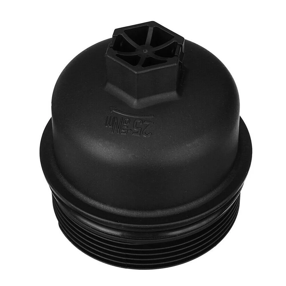 

OIL FILTER HOUSING COVER CAP For Mondeo MK4 3M5Q-6737-AA Black Plastic Oil Filter Cover For Transit MK7 1303477 Car Accessories