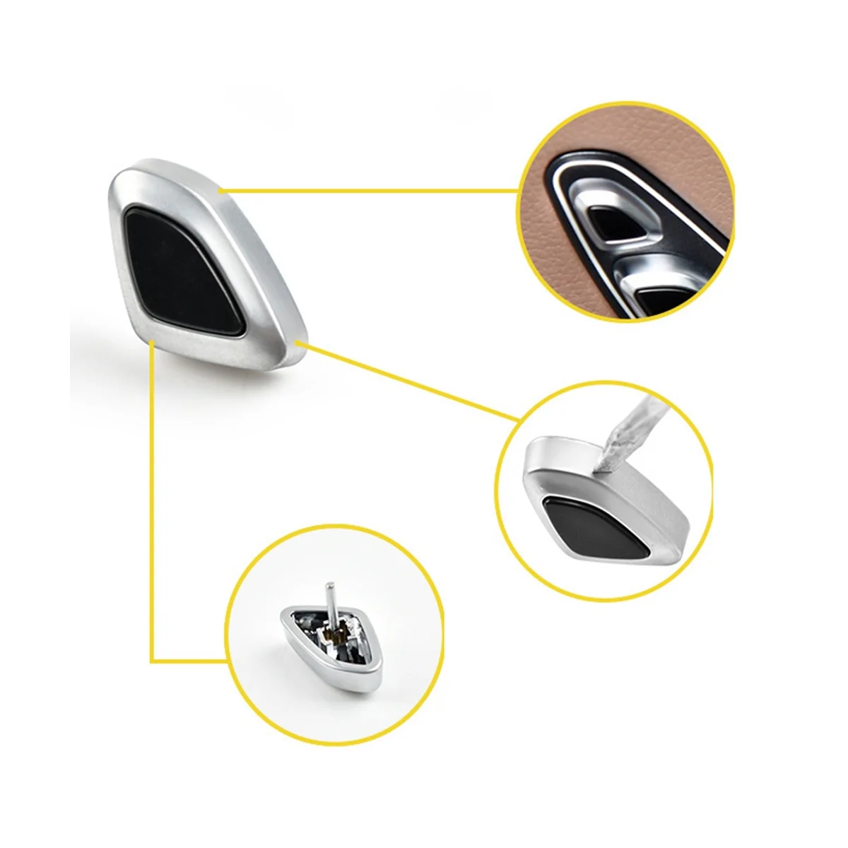 Кнопка для регулировки сиденья автомобиля кнопка подголовника сменная ручка