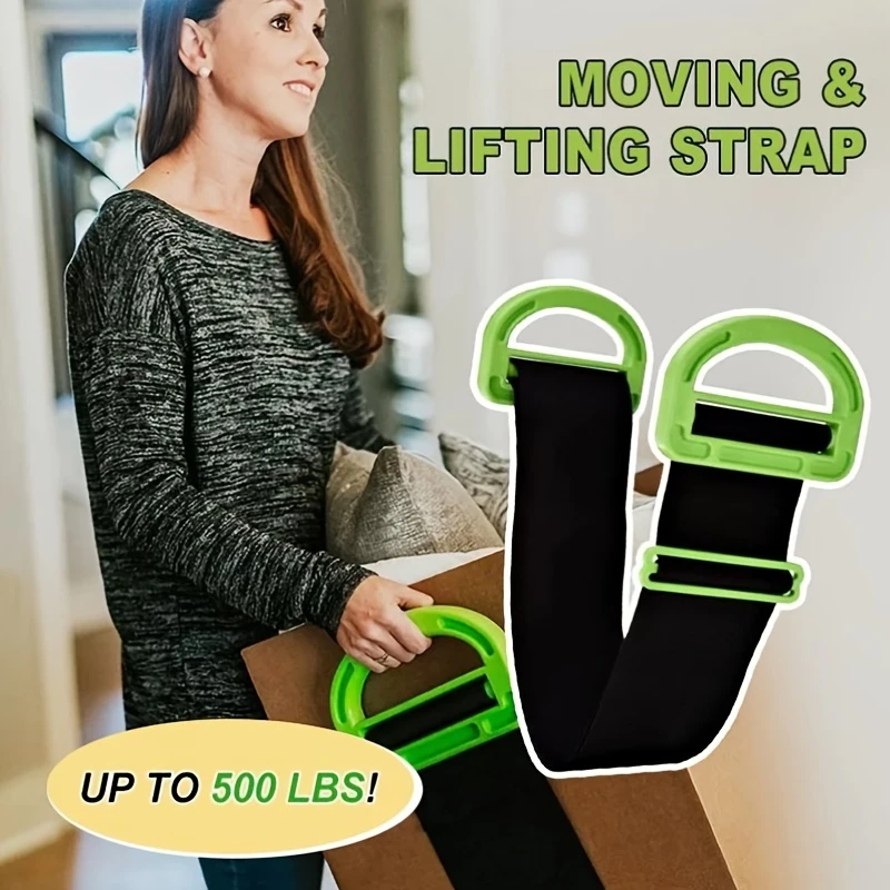 Furniture Moving Straps Wrist Forearm Forklift Lifting Moving Straps for Carrying Furniture Transport Belt Rope Heavy Cord Tools