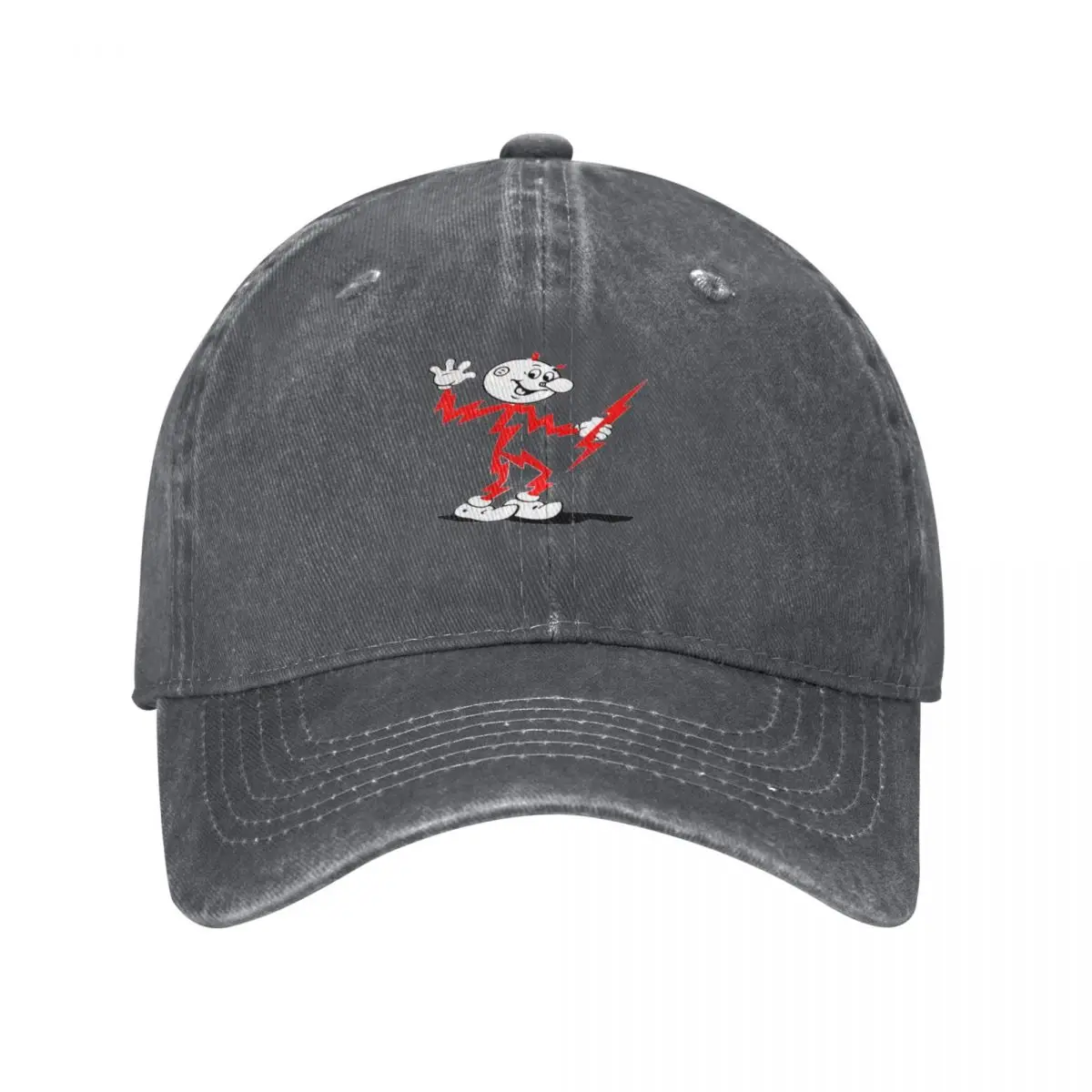 электричество Reddy Kilowatt Бейсбольная кепка Мужская роскошная шляпа Дерби Мужские