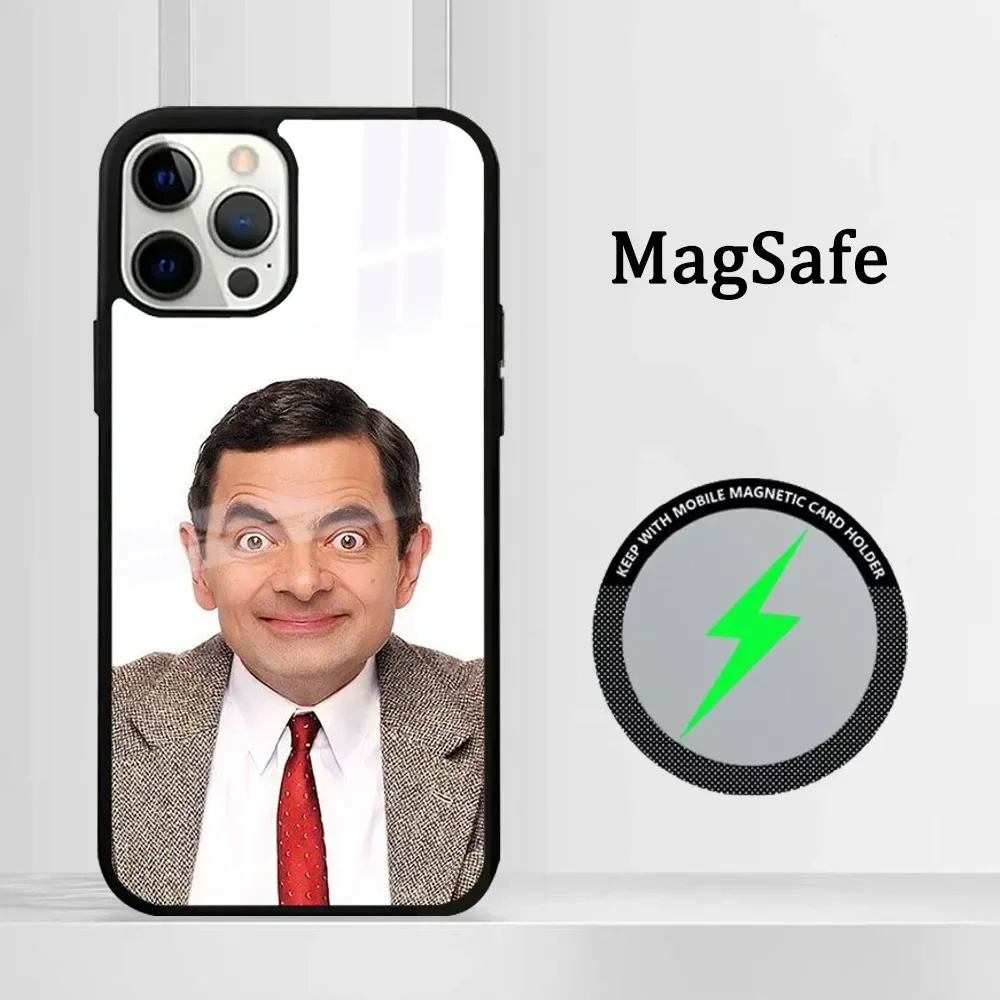 Классический Забавный зеркальный Магнитный чехол Pantomime для iPhone16 15 14 13 12 11 Pro Max Plus