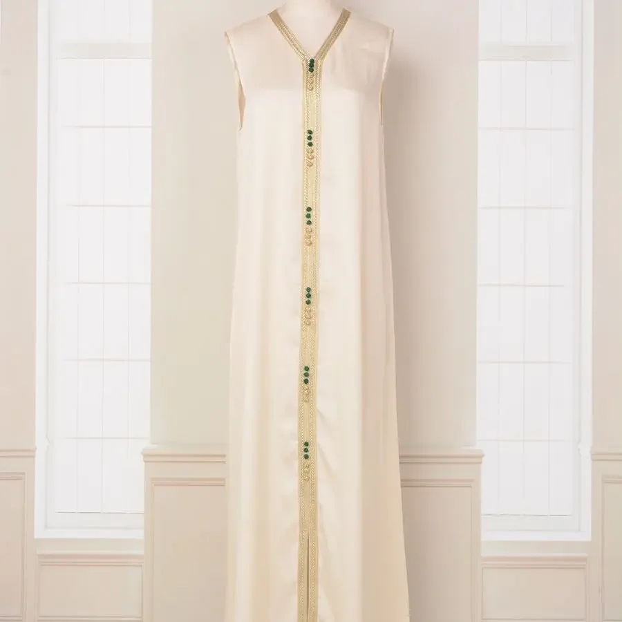 Ближневосточные мусульманские комплекты арабская одежда халат кардиган с