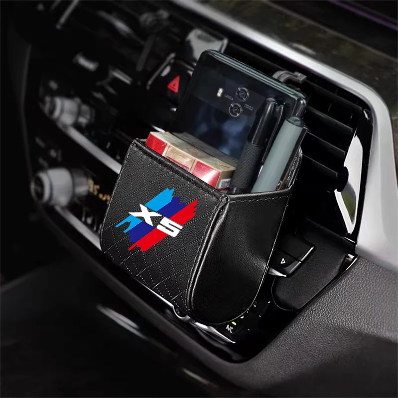 

Car Storage Bag Air Vent Dashboard Holder Hanging Box Accessories for BMW X5 E53 X3 X6 X7 F10 G20 F20 E90 E60 F20 F30 F40 M2 E46