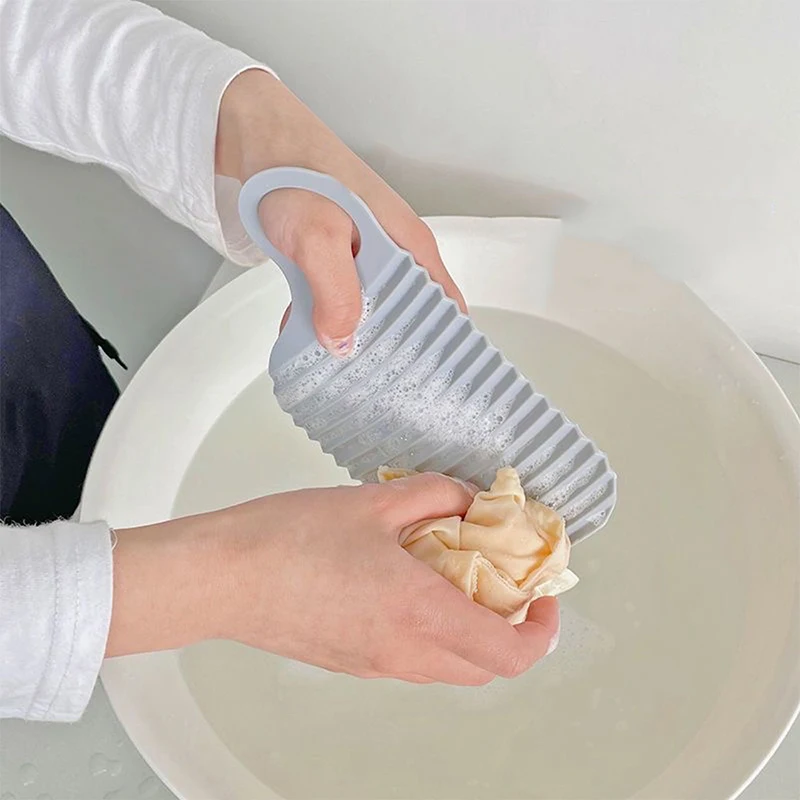 

Travel Portable Thicken Mini Washboard Non Slip Laundry Accessories Board Washing Children Clothes Socks Cleaning Products Gifts