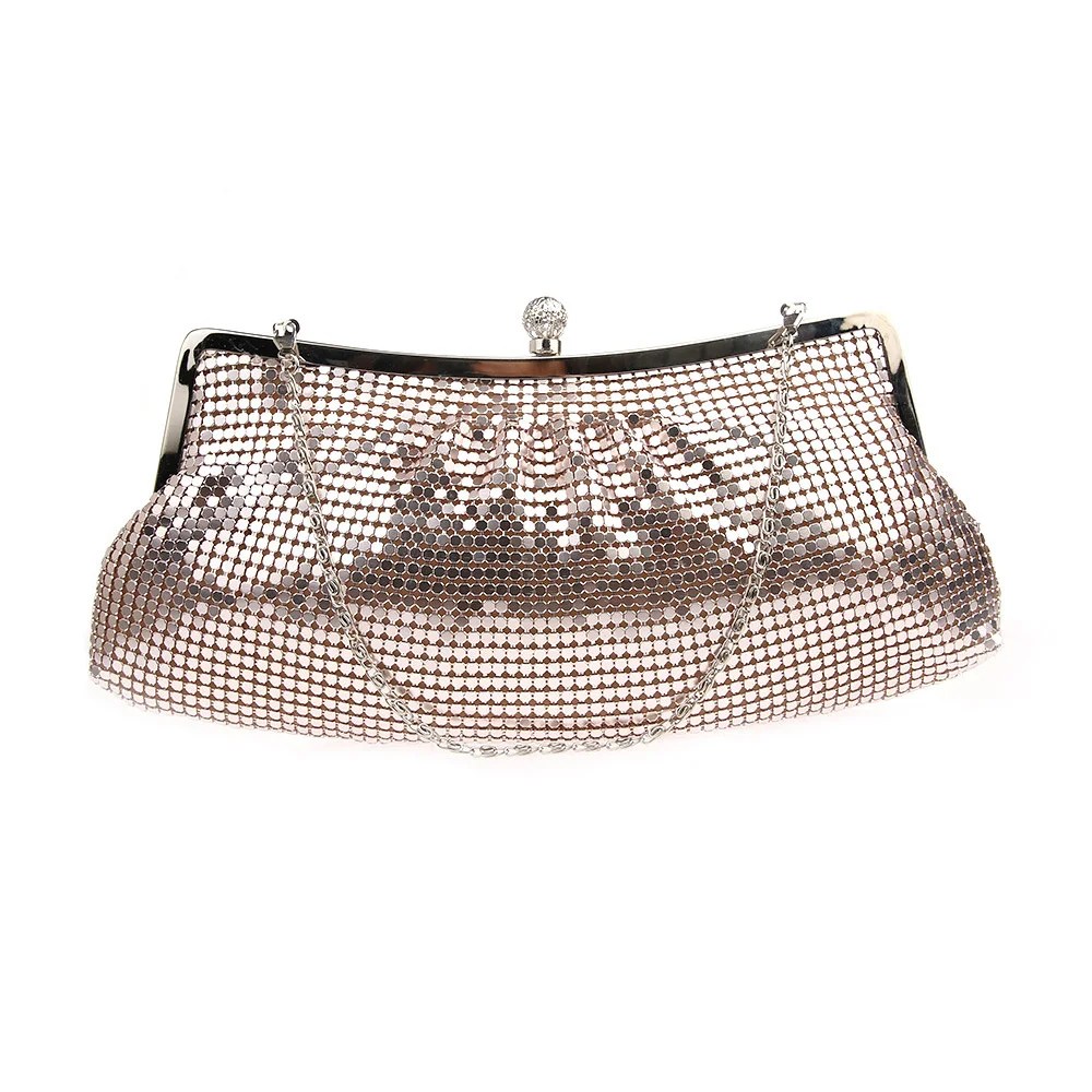 Маленькая алюминиевая листовая сумка длинная Сумочка практичная для отдыха