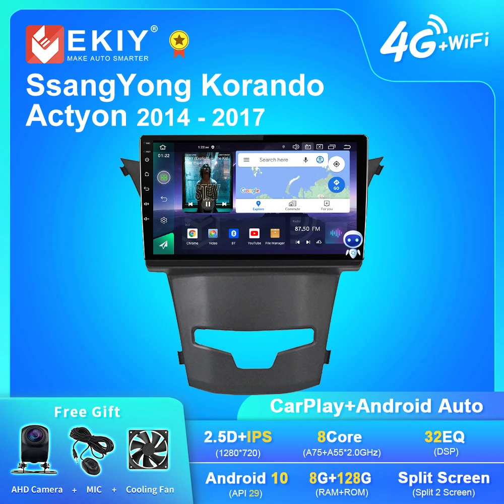 

Автомобильный радиоприемник EKIY S7T Android для Toyota Highlander 2014-2018 Navi GPS 1280*720 Blu-Ray Carplay автомобильный мультимедийный плеер No 2din DVD