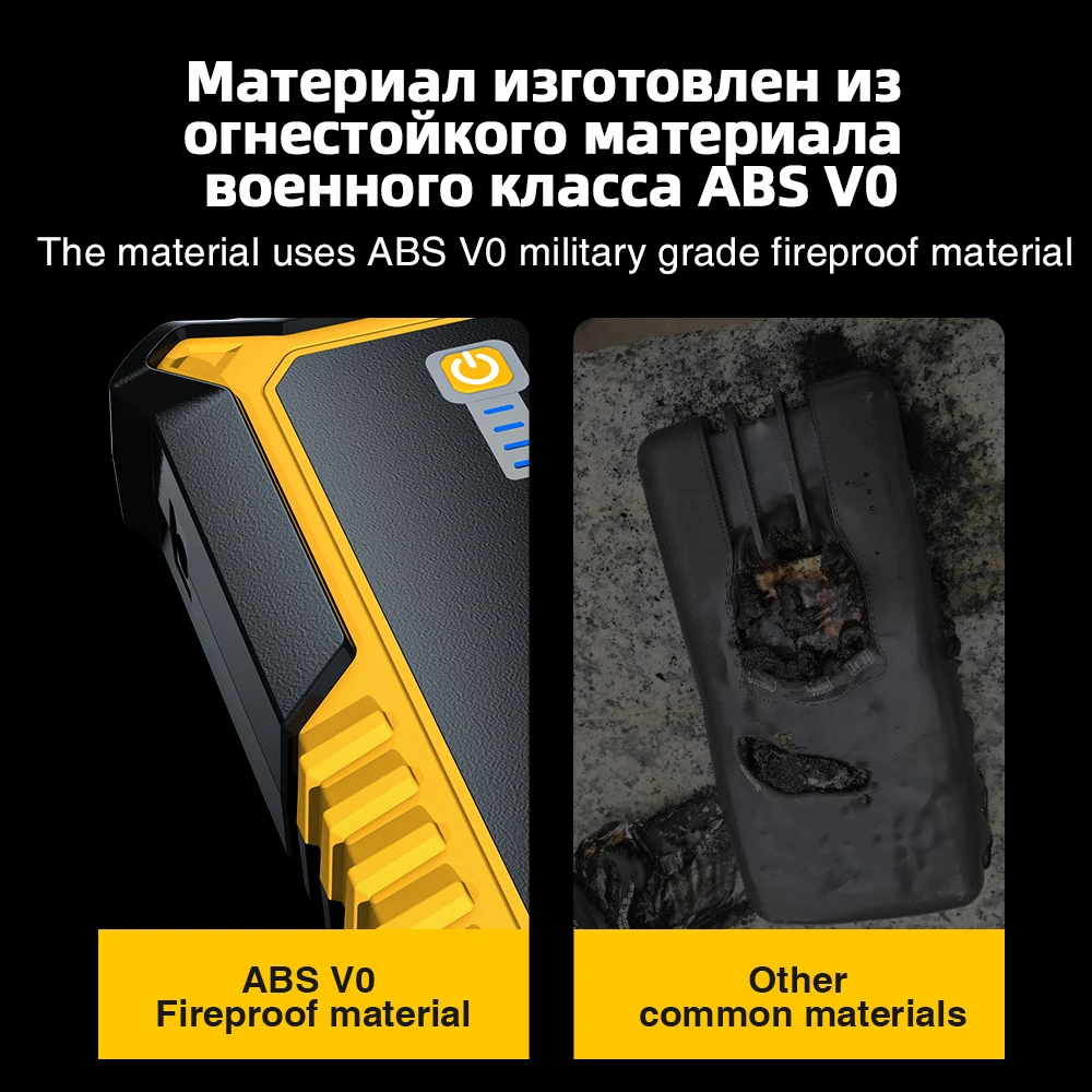 $79.41 GOOLOO 4000A Start Power Bank 26800mAh Jump Starter Car Booster External Battery 12V Starting Device for Petrol Diesel Powerbank