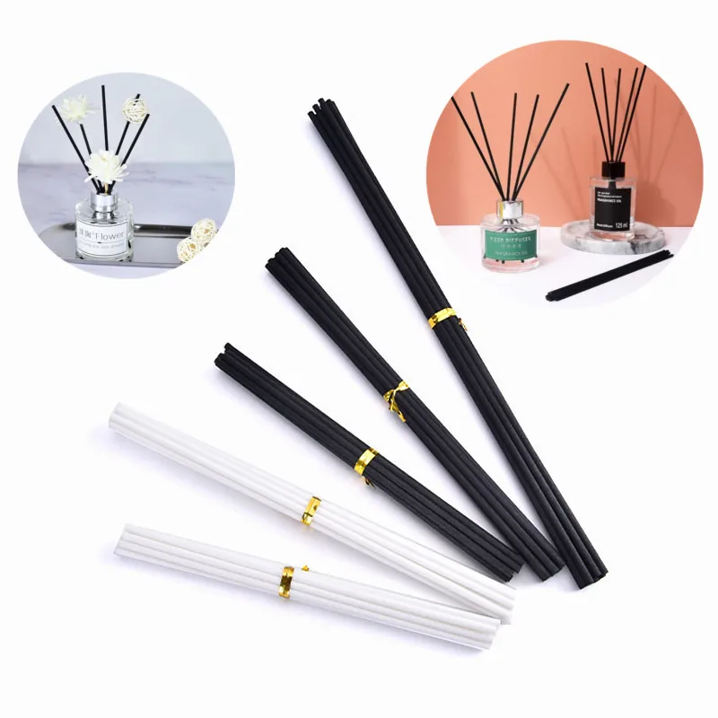 

10pcs 3mm Reed Diffuser Replacement Stick DIY Handmade Home Decor Extra Thick Rattan Reed Oil Diffuser Refill Sticks