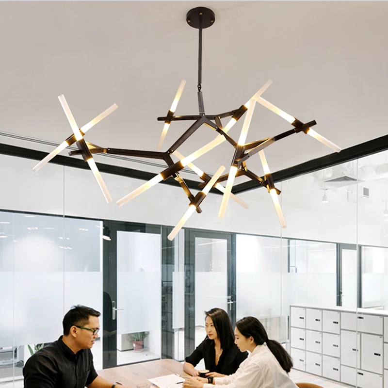 Sputnik Pendant Lights Industrial Tree Branch Chandelier Min