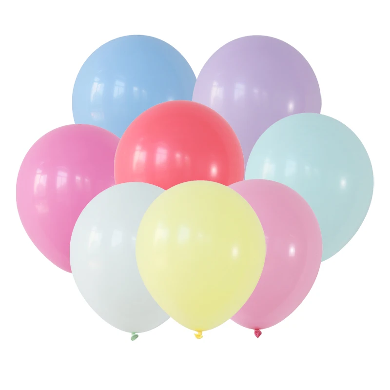 

10/20/30pcs 12Inch Multicolor Macaron Latex Balloon Pastel Candy Globo Arch Wedding Party Anniversary Girls Birthday Decorations