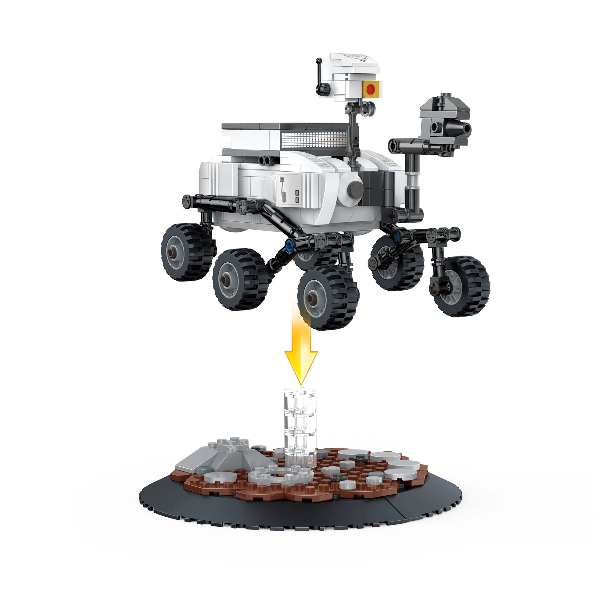 Набор строительных блоков Cogo Space Mars Rover для аэрокосмической техники сборный