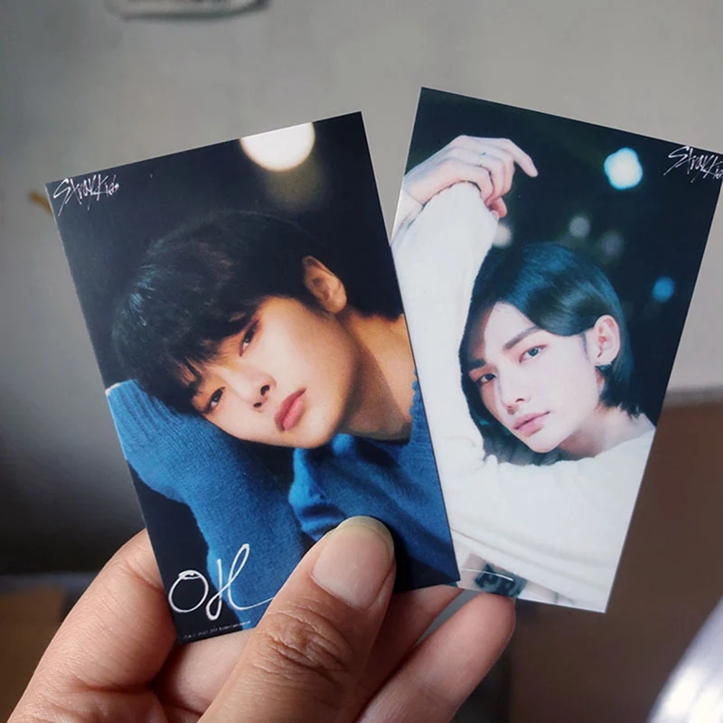 8 шт./компл. Kpop бродячие Детские фотооткрытки персональные HD печатные утолщенная