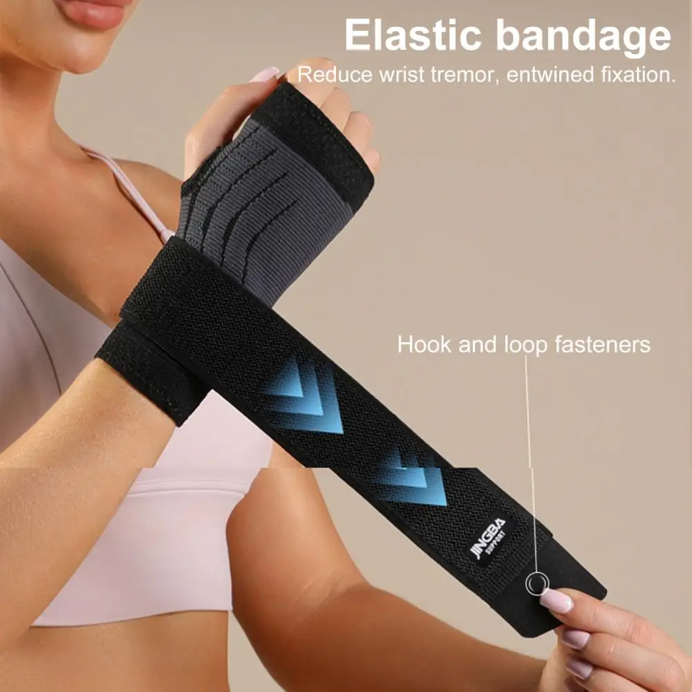 

1Pc Useful Elastic Bandage Hand Sport Wrist Support Wristband Strong Stability Protective
