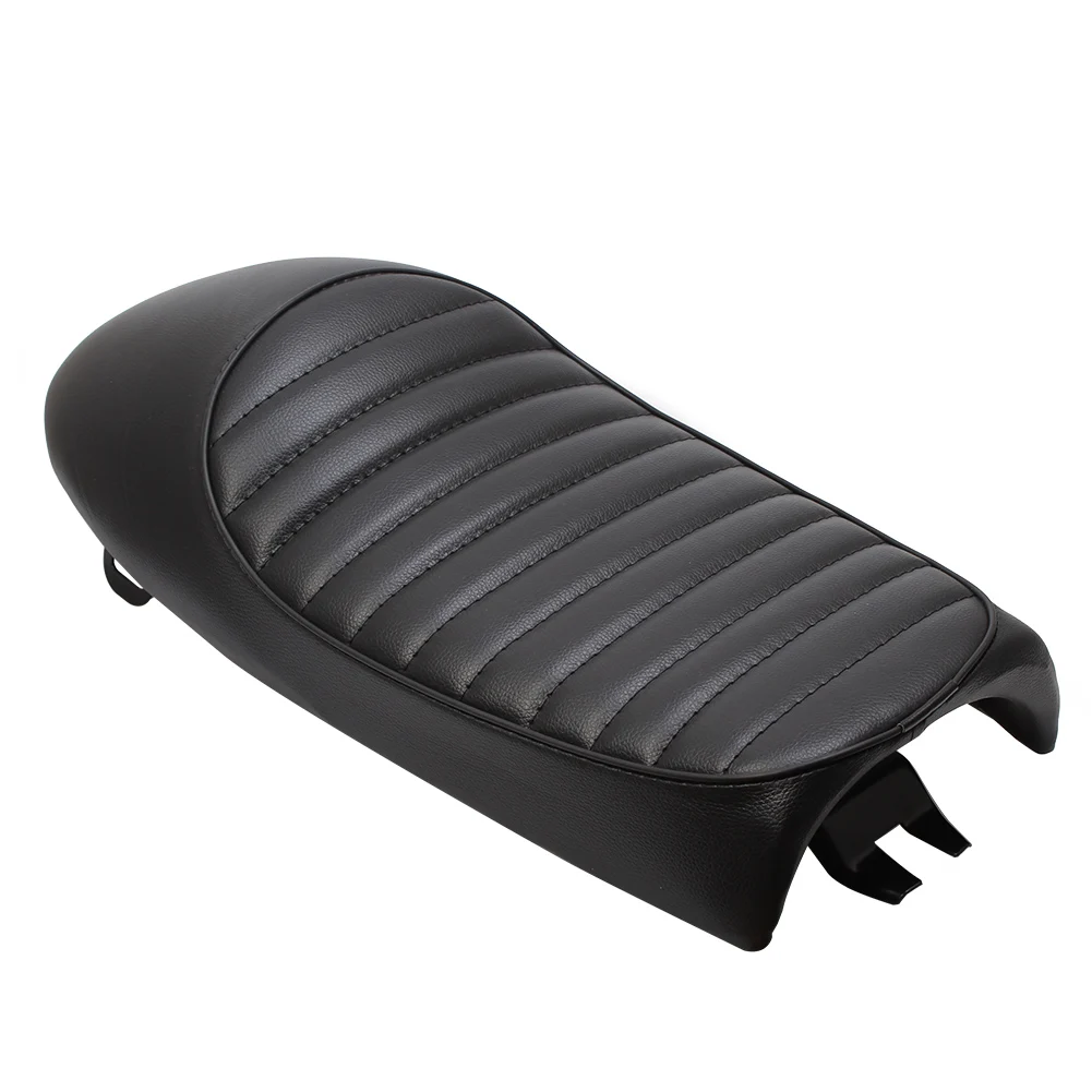 Motorcycle Retro Seat Vintage Hump Cafe Racer Saddle Scramble Flat Pan For Honda CG125 CB350 CB400 CB500 CB750 SR400 XJ XS |