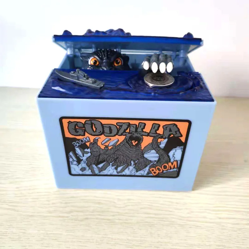 

Bandai Godzilla Big Piggy Bank Piggy Bank for Kids Money Box Coin Bank Piggy Bank for Adults Money Bank Money Boxes Home Decor