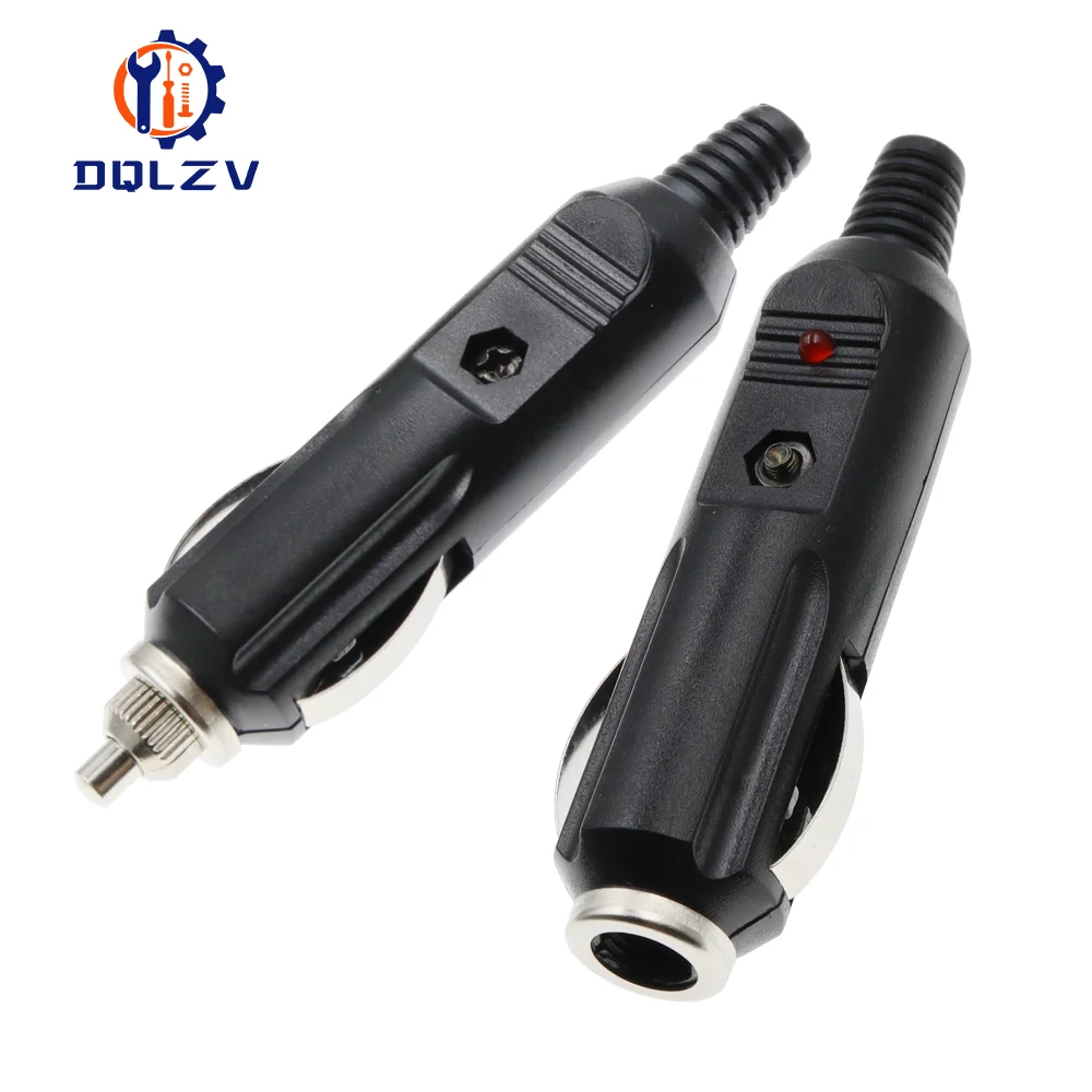 12V Universal Vehicle Cigarette Lighter Socket Connector Plug 10A Play In Cars, Trucks, RVs or Boats