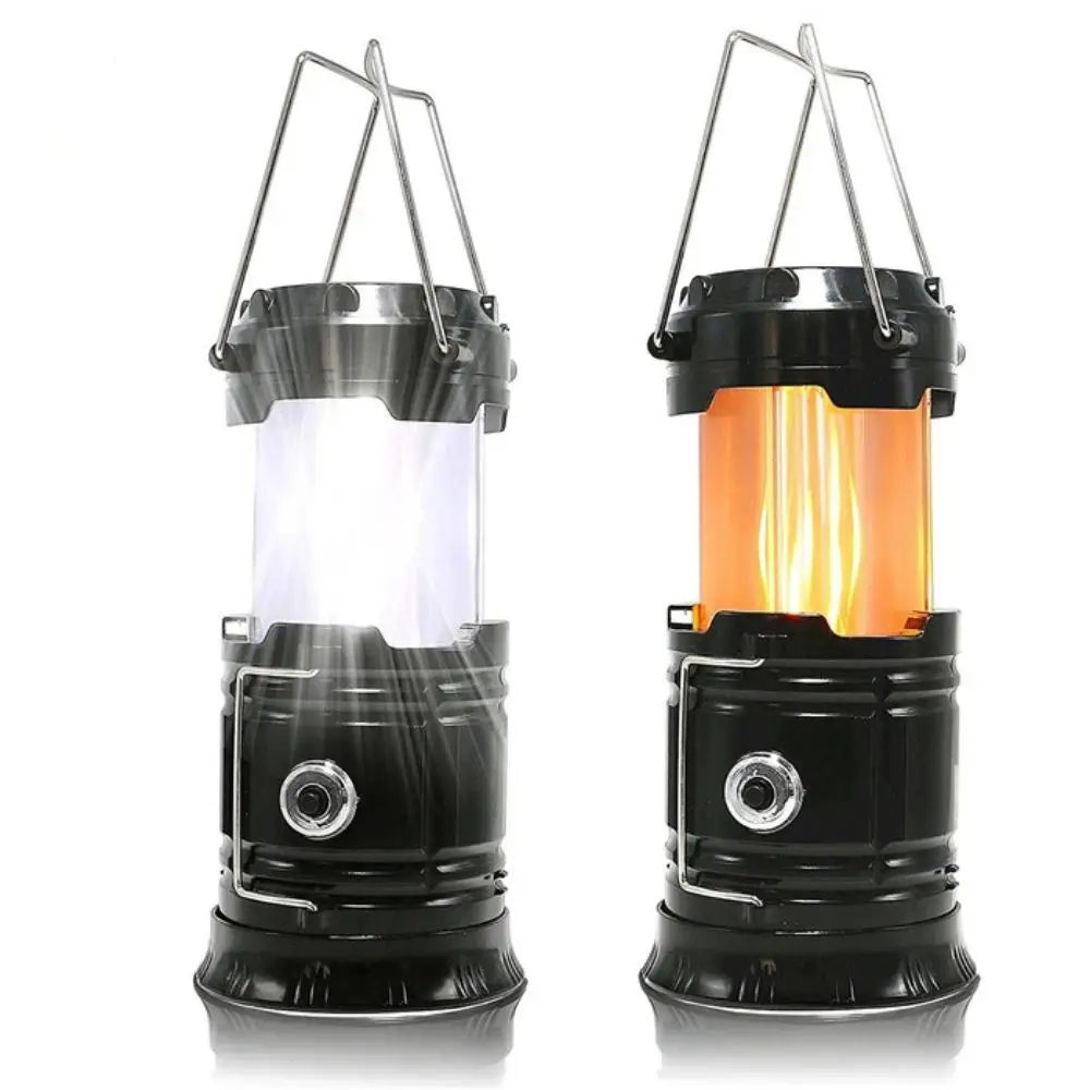 

Solar Rechargeable Multifunctional Camping Lamp Searchlight Powerbank