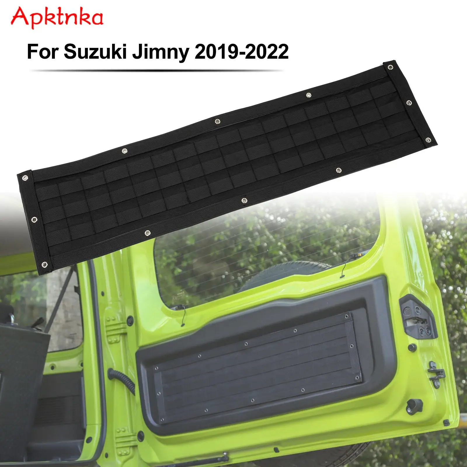 

Карманный органайзер для инструментов на заднюю дверь автомобиля для Suzuki Jimny JB64 JB74 2019-2023