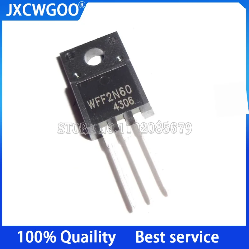 

WFF2N60 2N60 TO-220F MOS FET 2A 600V новый оригинальный