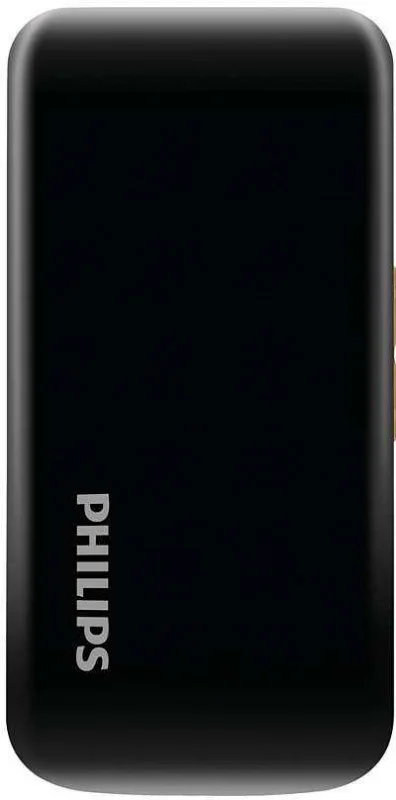 Мобильный телефон Philips E255 Xenium 32Mb черный раскладной 2Sim 2.4&quot 240x320 0.3Mpix GSM900/1800 GSM1900 MP3 FM