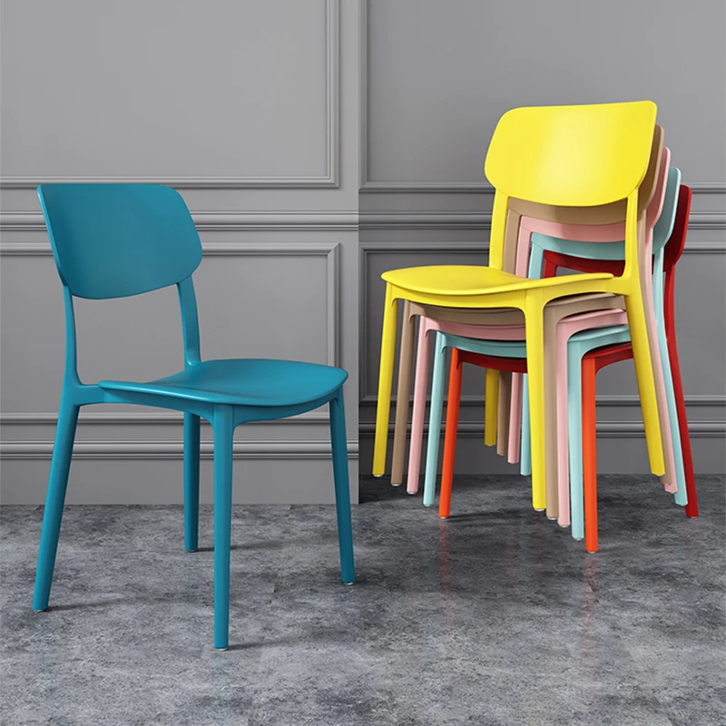 

Пластиковый обеденный стул, нордическая классика, минималистичный стул для квартиры, дизайнерский стул, мебель для дома
