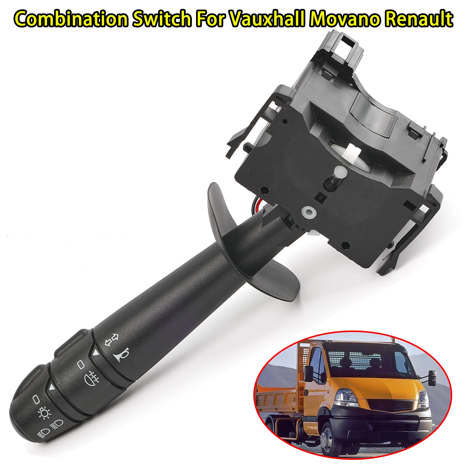 

Переключатель поворотного сигнала на руль автомобиля, переключатель круиз-контроля 7701057612 для Vauxhall Movano Renault Master Mk2 Nissan Interstar