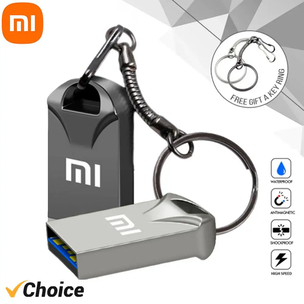 Металлический диск Xiaomi USB3.0 высокоскоростные флэш-накопители на 1 ТБ портативный