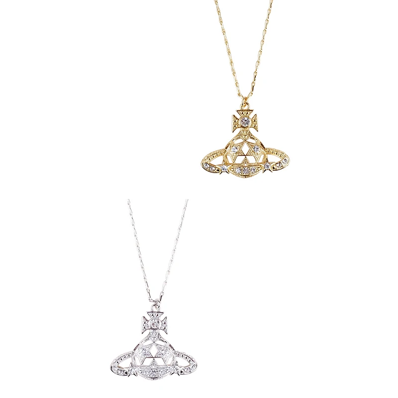 

Маленькое сатурнное ожерелье viприен westwoo VVA, роскошное изысканное ожерелье из Сатурна с отверстиями, новинка 2022, лидер продаж, банкетное оже...