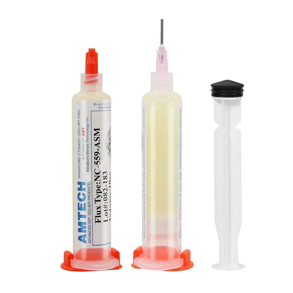 

1PC 10cc NC-559-ASM RMA-223-UV Flux paste lead-free solder paste solder flux + Needles