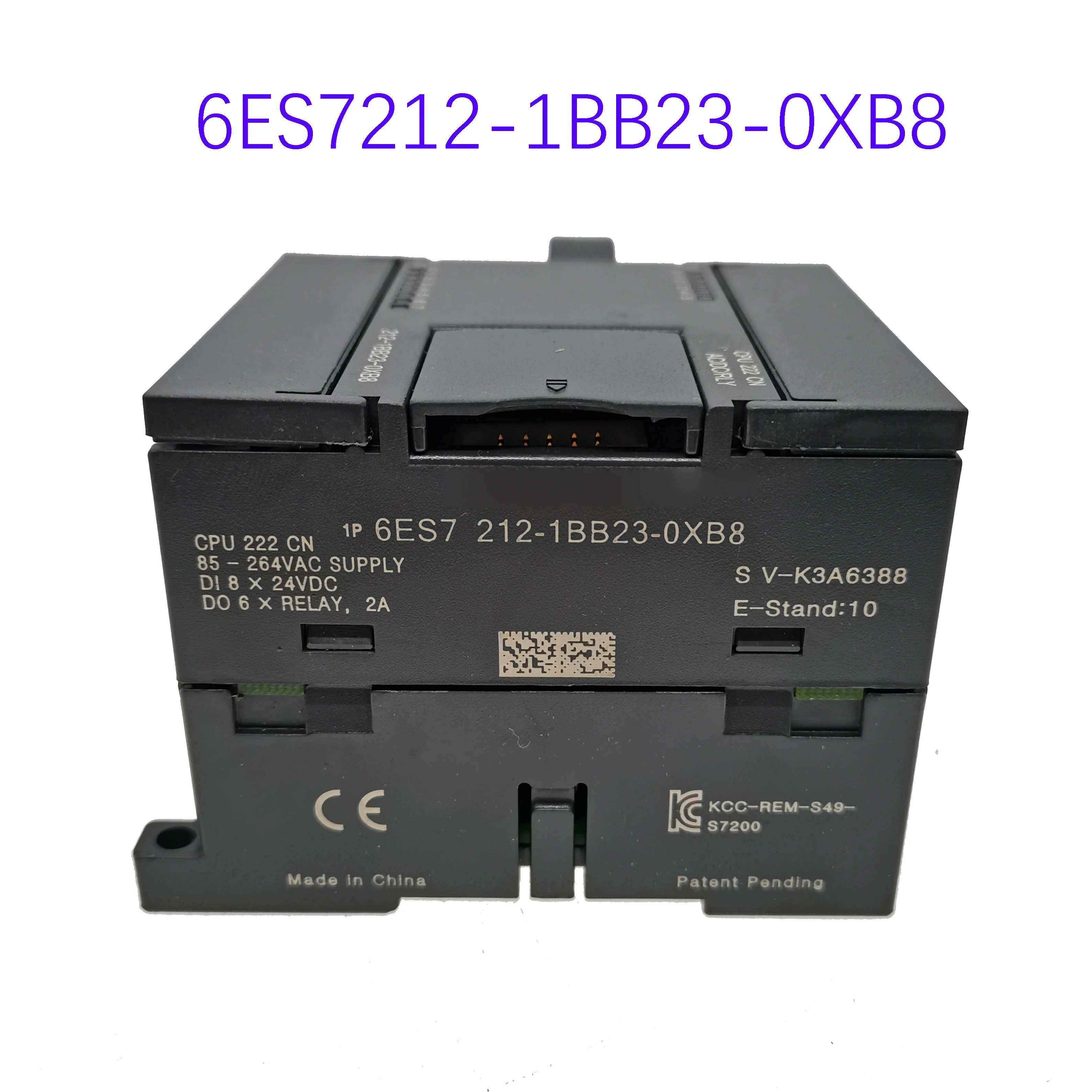 

Новый оригинальный 6ES7212-1BB23-0XB8/OXB8 S7-200 CN CPU 222, модуль центрального процессора spot