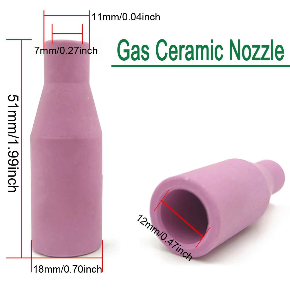14Pcs/Lot MB-15AK Welding Torch Consumables 0.6/0.8/0.9/1.0/1.2mm Contact Tips Gas Ceramic Nozzle For 15AK MIG MAG | Инструменты