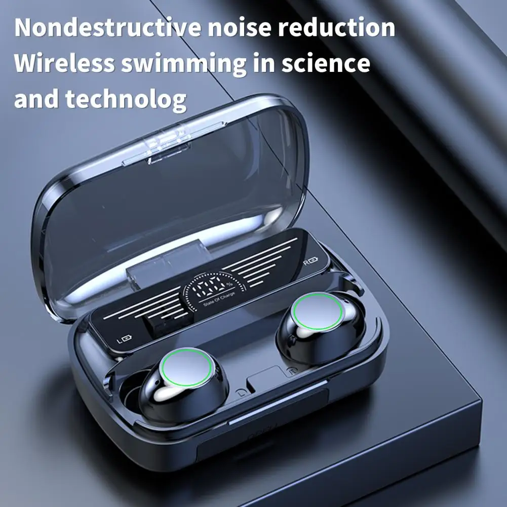 

1 комплект, портативные стереонаушники-вкладыши с Hi-Fi звуком, Bluetooth, 5.3, беспроводные наушники для ежедневного использования