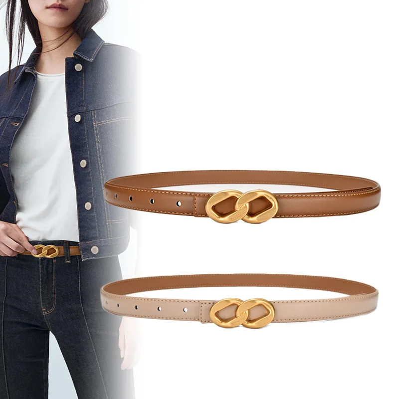 Ms small plush leather belt waist belt decorated with dress shirt, restore ancient ways small belts
