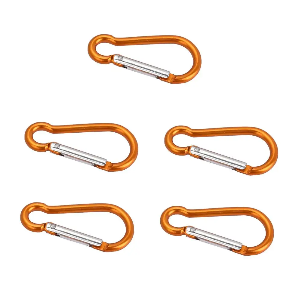 

5 шт., алюминиевый D-образный карабин
