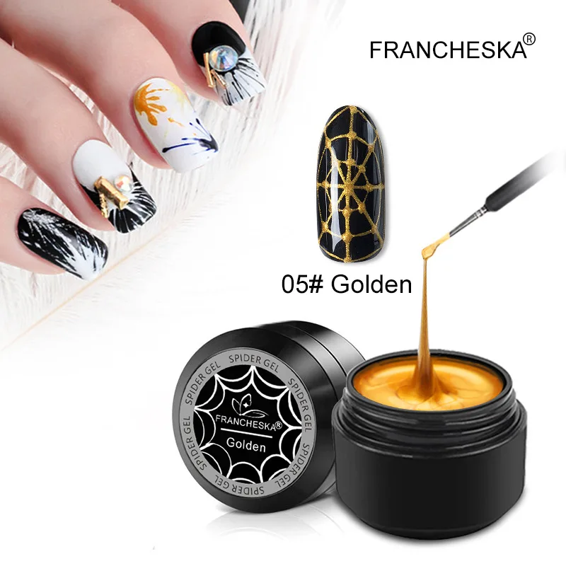 

Nail Polish Spider Gel Nail Art Stretch Drawing Glue Super Strong Stretch Japanese Drawing Glue Painted Glue Nail Art Makeup New