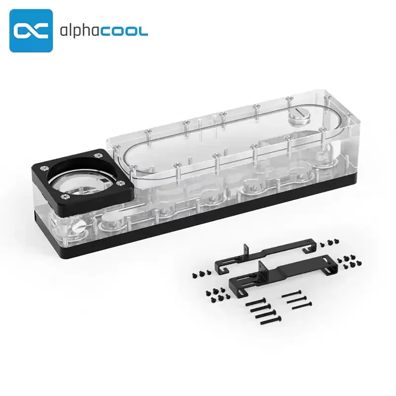 Фото Пластина для воды Alphacool Apex Distro для корпуса компьютера Fractal North XL с поддержкой насоса D5 VPP/DDC №5