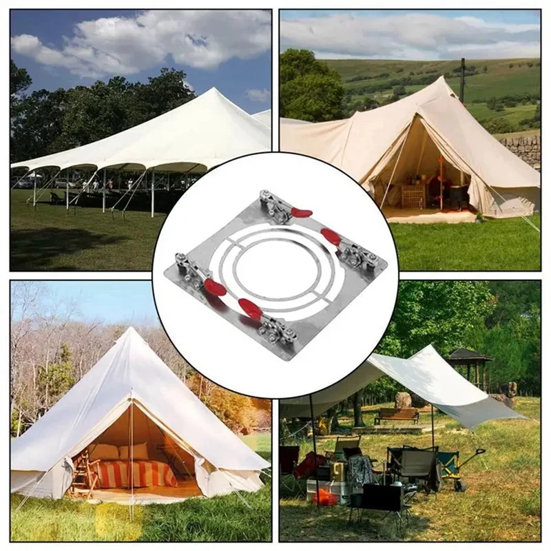 Универсальные уличные запчасти поддон для горелки изоляция труб дрова