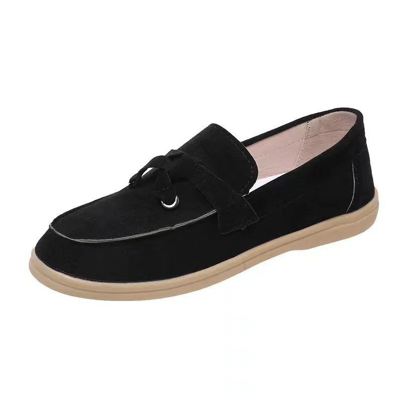 

Spring Comfy Loafers Women 2022 New Shallow Ladies Slip on Casual Shoes 35-43 Large-Sized Female Home Outdoor Office Flats