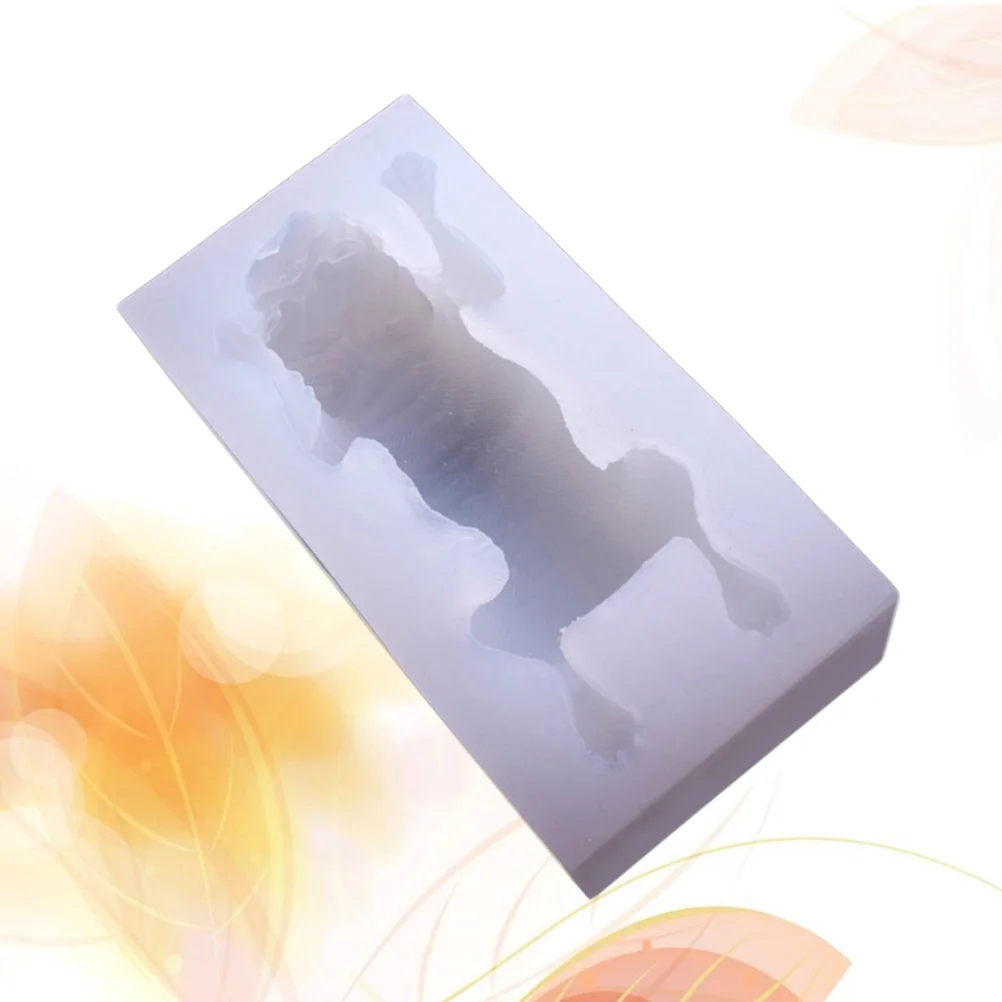 

Silicone Dog Moldstreat Shar Fondant Craft Resin Animal 3D Ice Mousse Pug Cream Baking Casting Soap