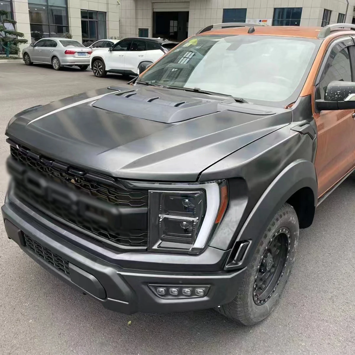 Оптовый комплект автомобильных бамперов для Ford Ranger T6 T7 T8 2012-2021 Escalate до 2022 F150 Raptor.