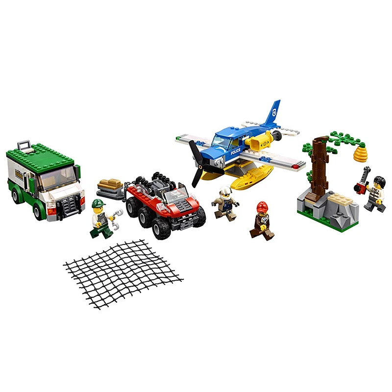 

409pcs Mountain River Heist Building Blocks Fit 60175 Assembled Bricks Children's Toy Gifts