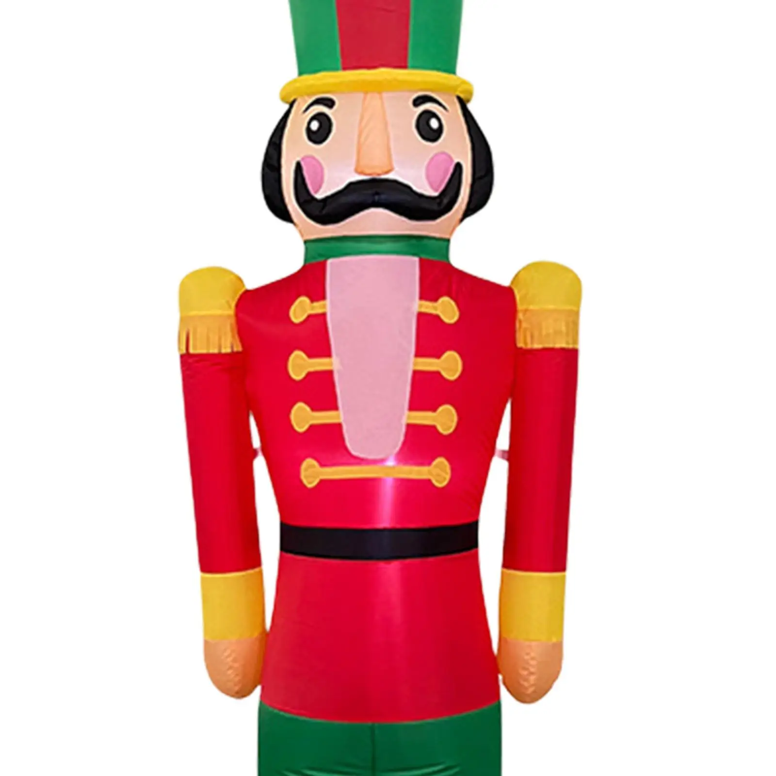 

Inflatable Nutcracker Soldier Tethers Outdoor Indoor for Outdoor Garden Home